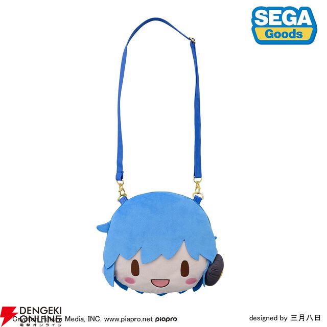 『KAITO ふわぷち フェイスショルダーバッグ M』