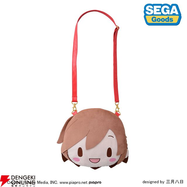『MEIKO ふわぷち フェイスショルダーバッグ M』