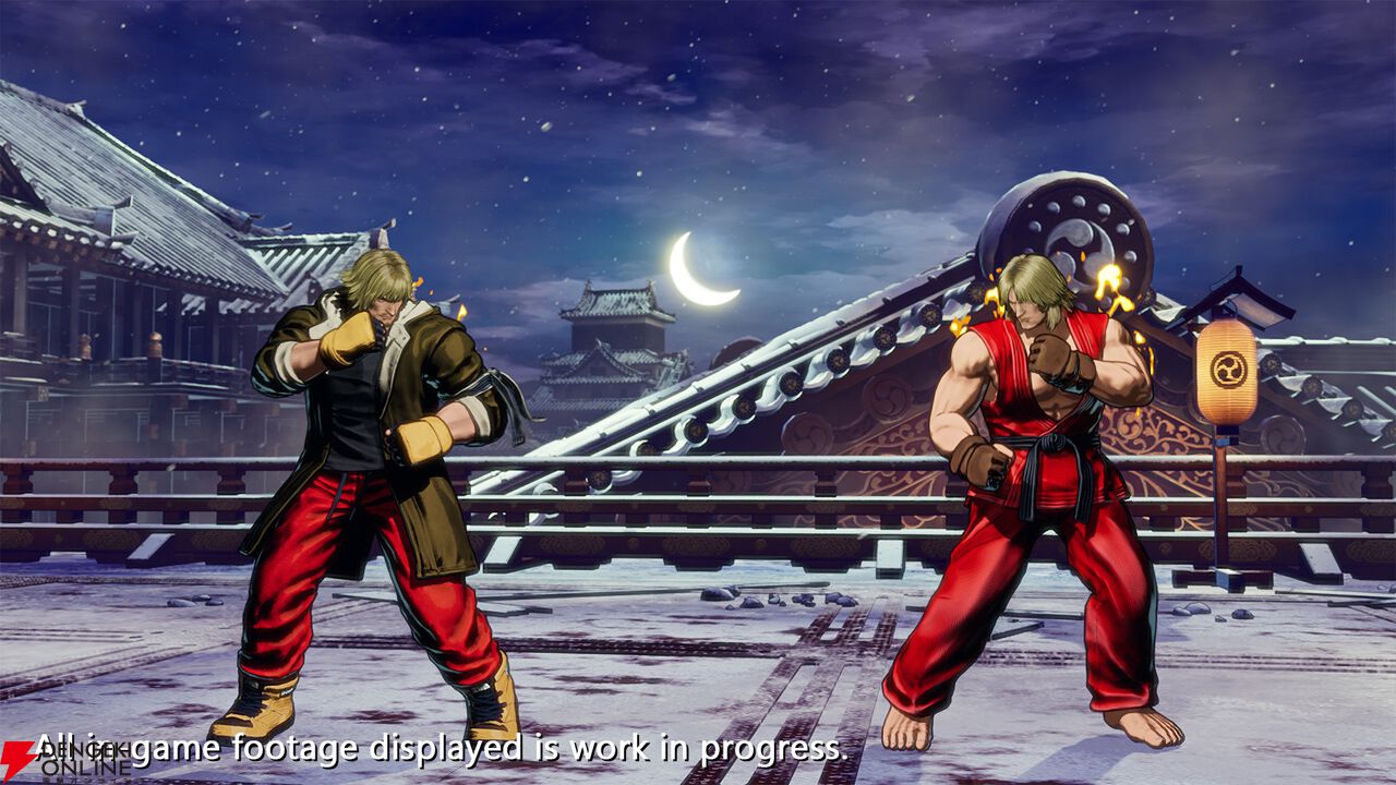 餓狼伝説 City of the Wolves』×『ストリートファイター』コラボ