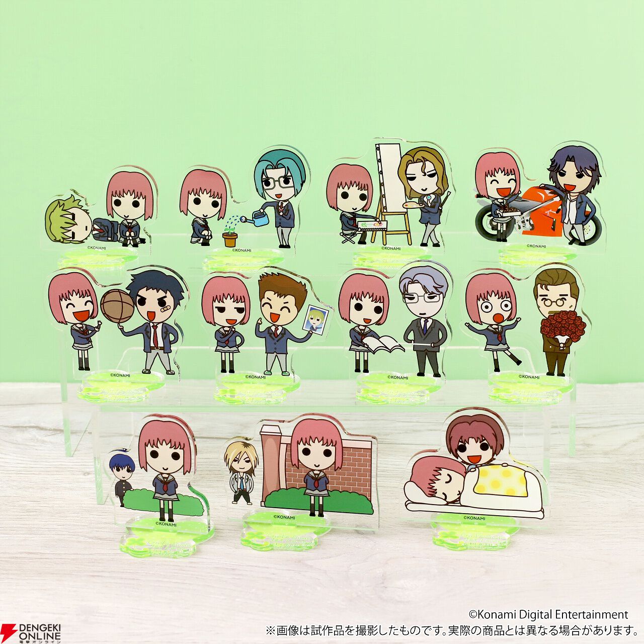 ときメモgs アクリルスタンド 23個セット ときメモGS』カレの部屋アクリルジオラマやミニキャラアクスタ