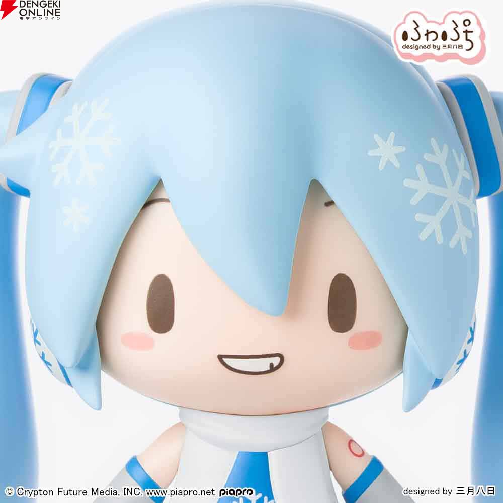 初音ミク】ふわぷちデフォルメフィギュアに雪ミクが登場。手のひら