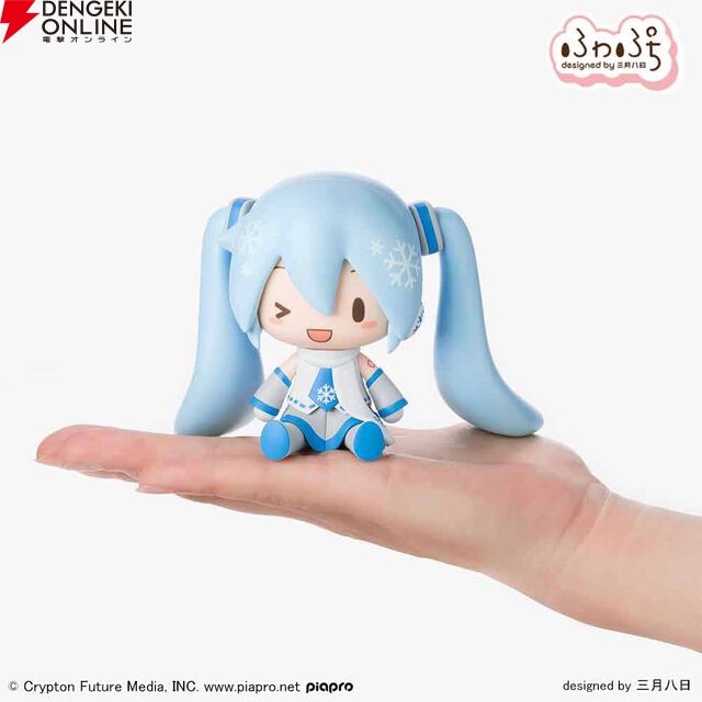 『初音ミクシリーズ ふわぷち デフォルメフィギュア 雪ミク』