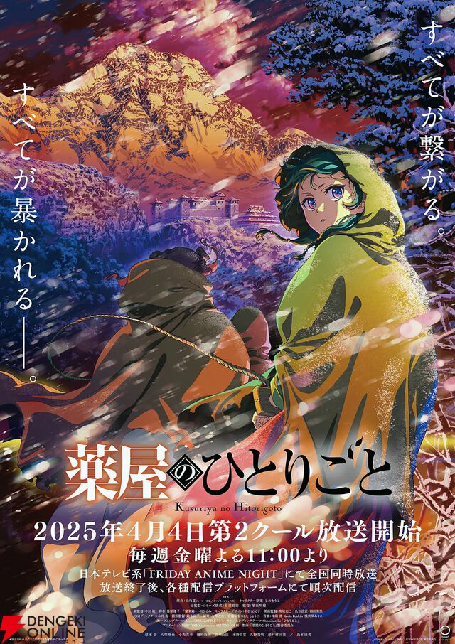 アニメ『薬屋のひとりごと』キャラ人気ランキング。1位に輝いたのは猫猫？ 壬氏？ それとも第2期で活躍したあの人？