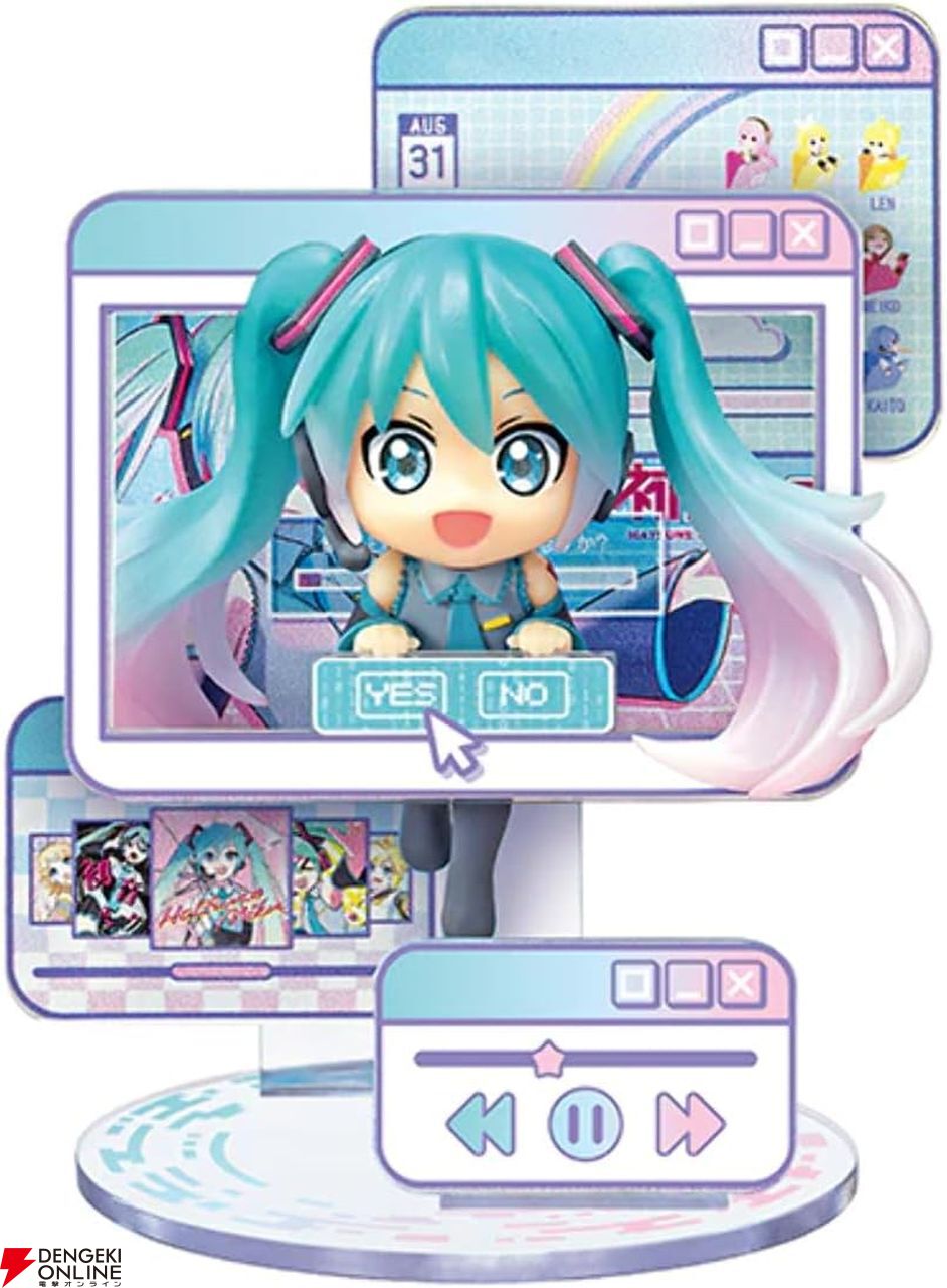 初音ミクのトレーディングフィギュア『WINDOW FIGURE collection