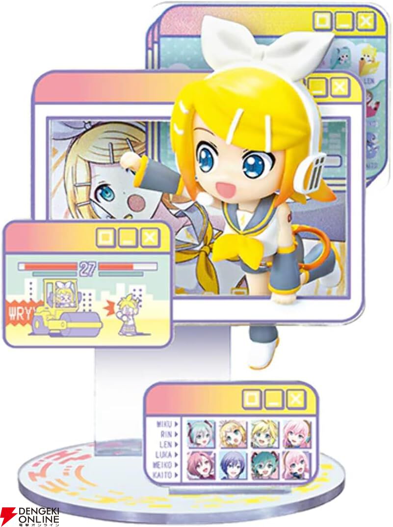 初音ミクのトレーディングフィギュア『WINDOW FIGURE collection