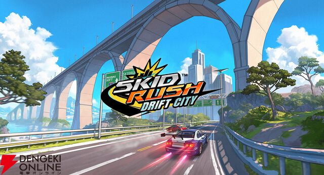 レースACT『ドリフトシティ』が復刻した『SKIDRUSH：Drift City』がSteamで配信。ミトロン島でレースを楽しもう