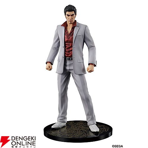 龍が如く』秋山駿がスタチューフィギュア化。印象的なワインレッドの