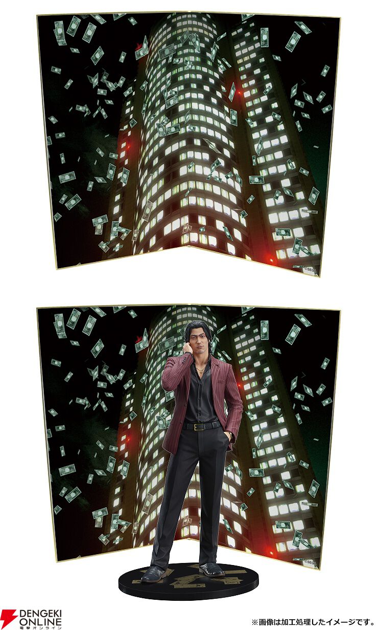 龍が如く』秋山駿がスタチューフィギュア化。印象的なワインレッドの