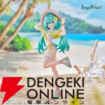 【初音ミク】新作フィギュアは夏本番が近づく今にピッタリな水着姿。かわいい表情＆ポーズに暑さも忘れる!?