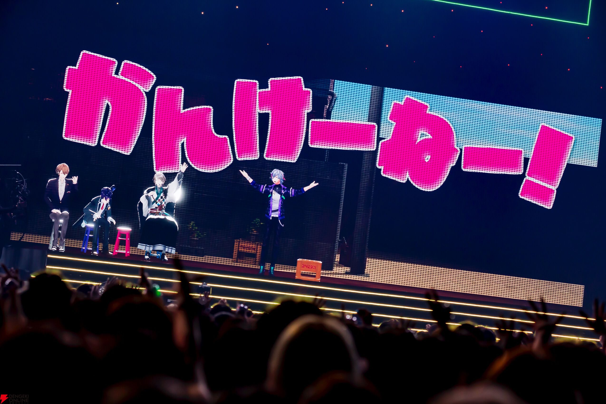 【にじさんじ】加賀美ハヤトさん、剣持刀也さん、不破湊さん、甲斐田晴さんの“ROF-MAO 2ndライブ”は、音と光と笑顔に満ちた“らしい”祭典に（セトリ、MV付き）