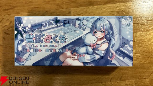 【レビュー】碧依さくらコラボゲーミングキーボードは『Apex』のプレイにも最適？ スベスベ感触＆高速反応で快適に遊べる！