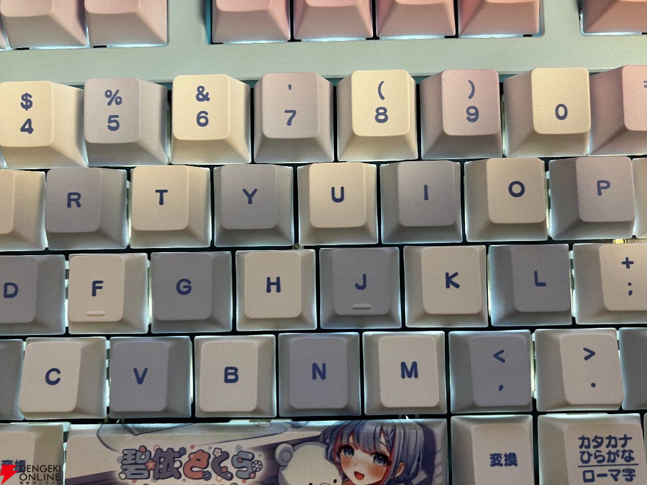 【レビュー】碧依さくらコラボゲーミングキーボードは『Apex』のプレイにも最適？ スベスベ感触＆高速反応で快適に遊べる！