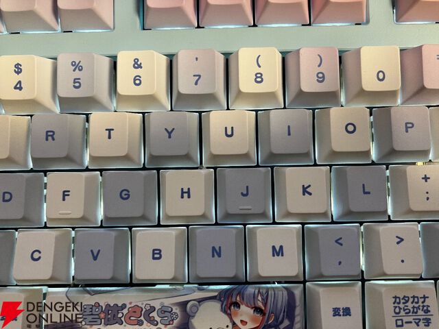 【レビュー】碧依さくらコラボゲーミングキーボードは『Apex』のプレイにも最適？ スベスベ感触＆高速反応で快適に遊べる！