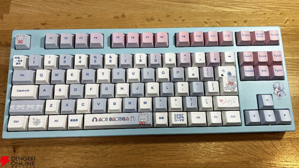 レビュー】碧依さくらさんコラボゲーミングキーボードは『Apex