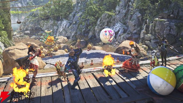 『モンハンワイルズ』季節イベント“交わりの祭事【踊火の儀】”が7/23より開催！ 水鉄砲や砲モロコシで夏を満喫