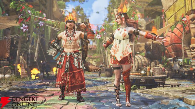 『モンハンワイルズ』季節イベント“交わりの祭事【踊火の儀】”が7/23より開催！ 水鉄砲や砲モロコシで夏を満喫
