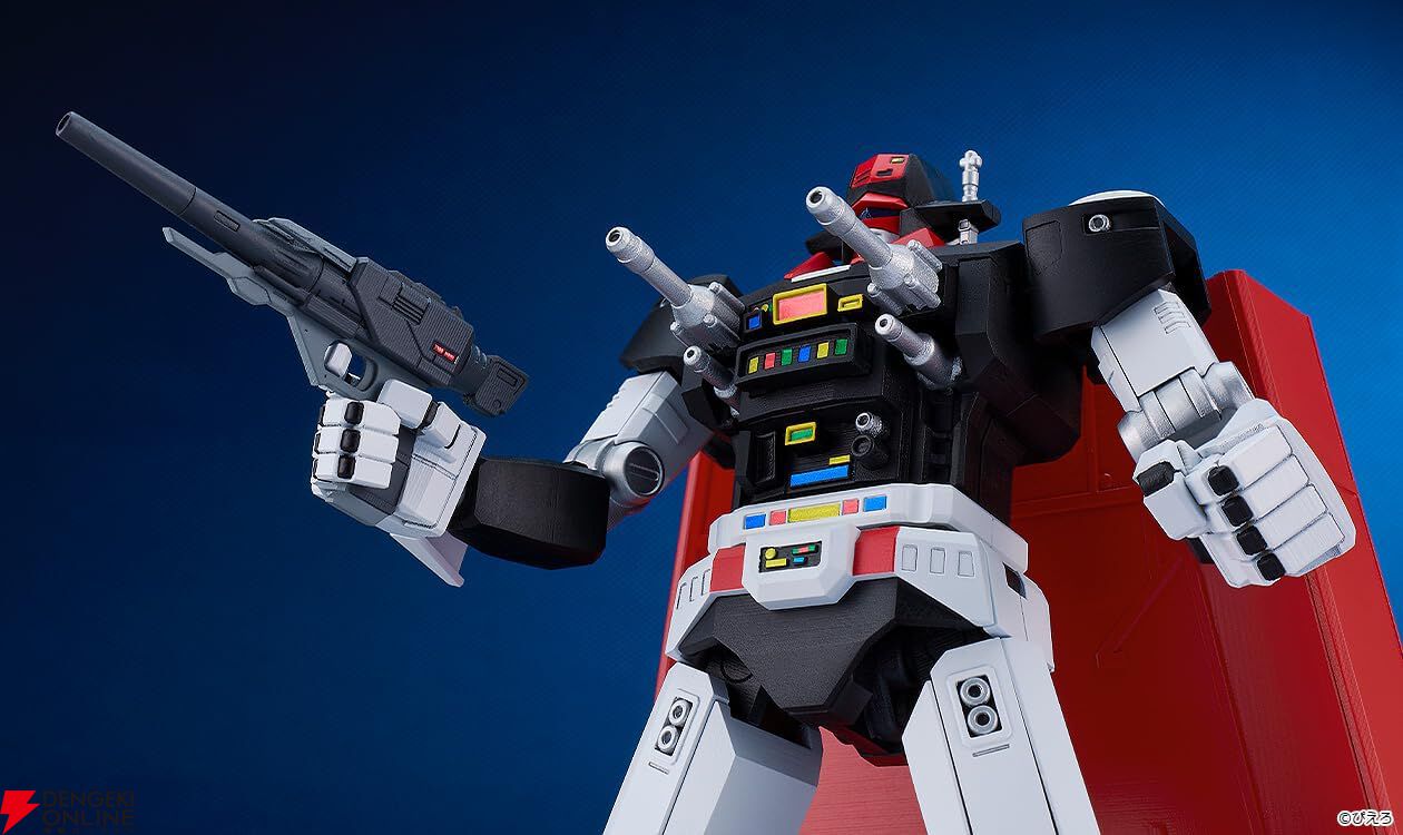 星銃士ビスマルク　フィギュア アニメ『星銃士ビスマルク』より主役機・ビスマルクが完全変形で