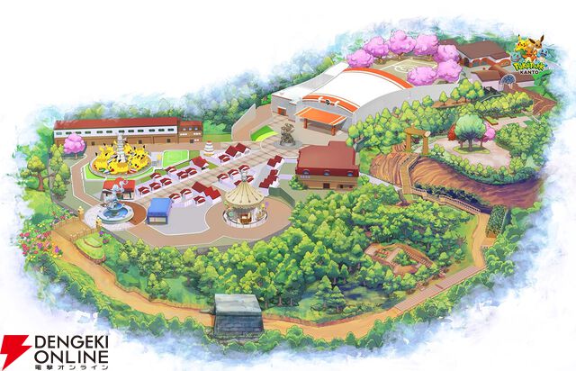 ポケモンのテーマパーク『ポケパーク カントー』はよみうりランドにて2026年春に開業。チケットは2025年秋より販売順次開始予定