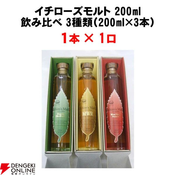 【50％以上が当たり】イチローズモルト3種飲み比べセット、イチローズモルト クラシカル、コーヴァル バーボンなどが当たる6,600円の『ウイスキーくじ』が販売中