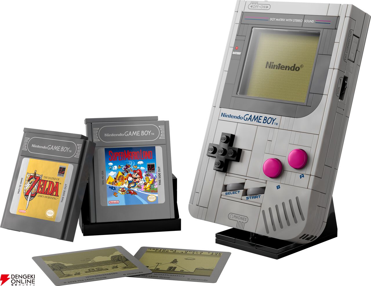 初代『ゲームボーイ』を1：1スケールで再現した大人向けレゴが10