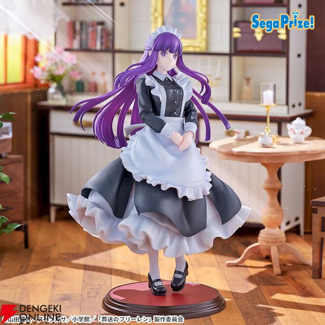 『葬送のフリーレン』クラシカルなメイド服がフリーレンとフェルンによく似合う！ ふわりと広がるスカートや髪でボリューム感も演出された新作フィギュア