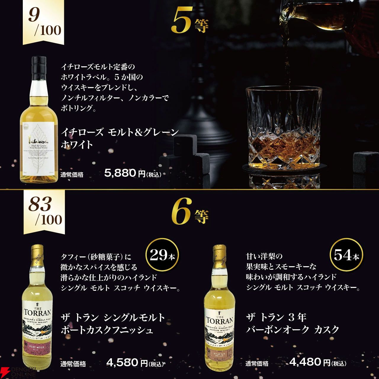 イチローズモルト DD MWR WWR等6種セット 当たりはイチローズモルトオンリー】4,480円でイチローズモルト