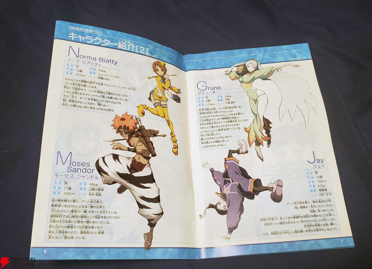 テイルズオブレジェンディア 20周年イベント 特典台本 51316-1642-