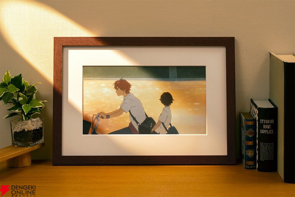 時をかける少女　山本二三展　複製原画　細田 守 2 アニメ映画『時をかける少女』2つの名シーン（二人乗り/相合傘