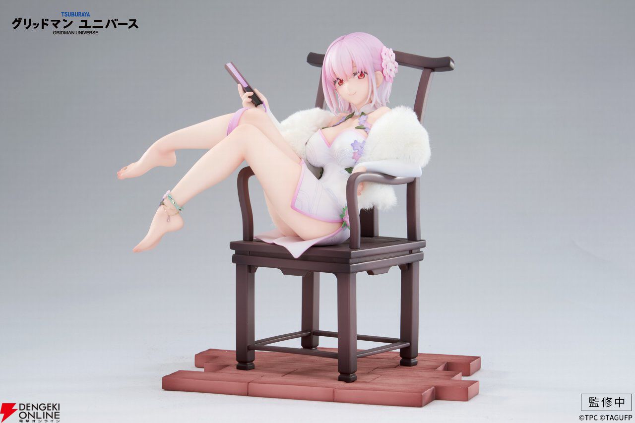 『グリッドマン ユニバース』チャイナドレス＆素足がセクシー。新条アカネの新作フィギュアの彩色原型が公開【WF2025S】