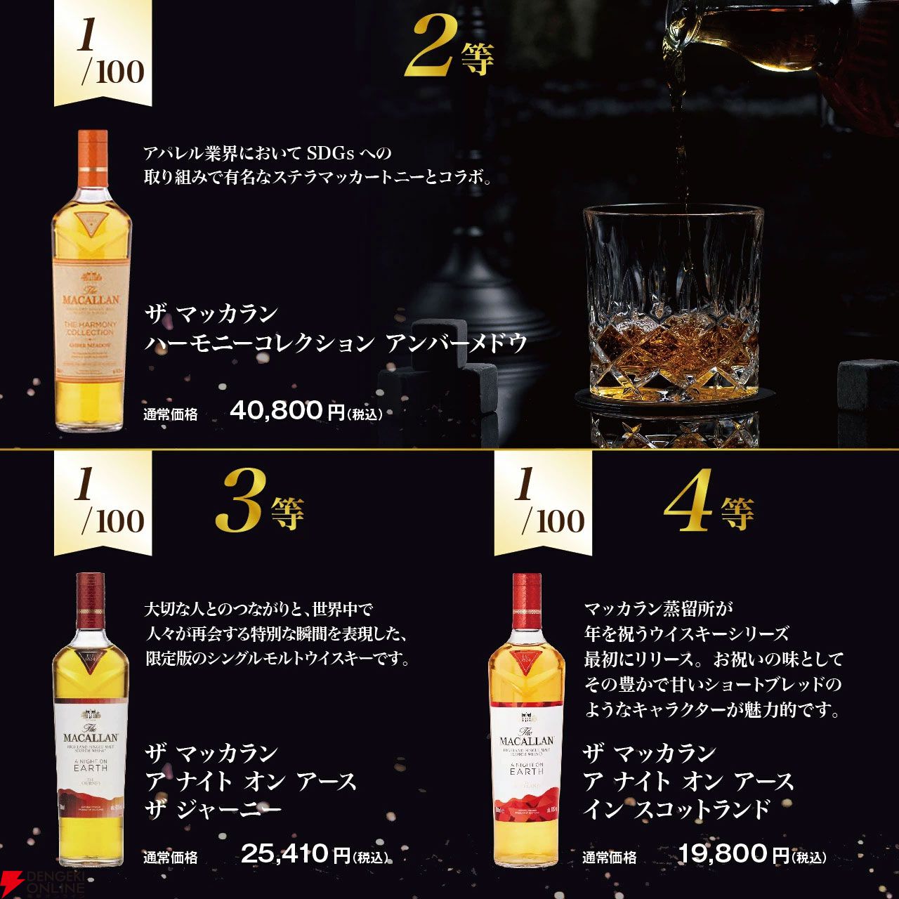 ‼️特別値下‼ マッカラン　フォーティーズ 当たりはマッカランオンリー】マッカラン18年が9,890円で当たる