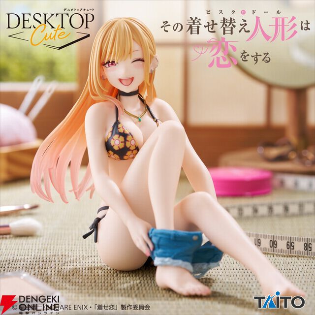 『着せ恋』水着とわかっててもドキドキしちゃう!? 海夢のDesktop Cuteフィギュア新作は採寸シーンをイメージ【その着せ替え人形は恋をする】