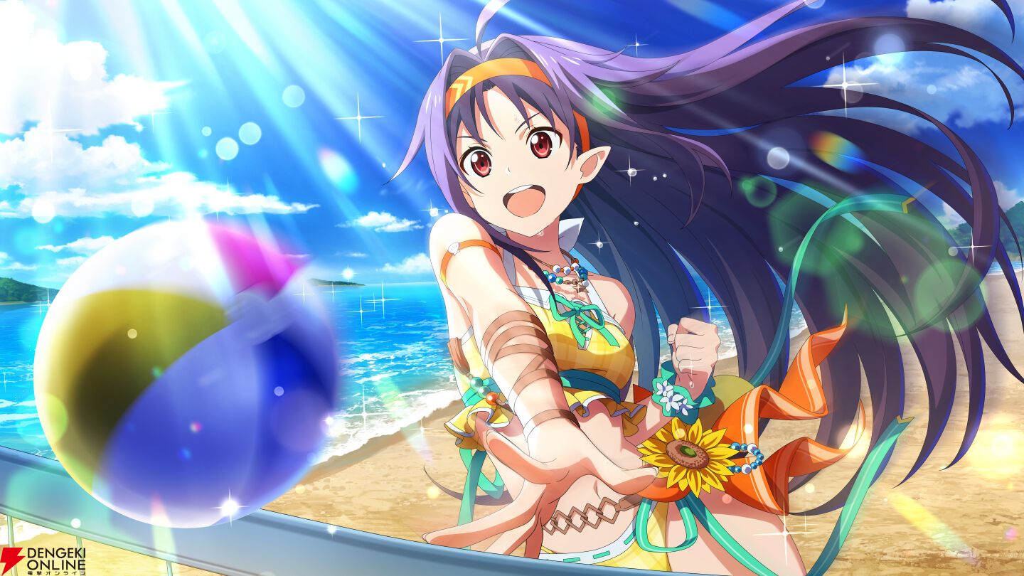 ソードアートオンライン SAO ユウキ ACGカード SAOVS』水着姿のアスナとユウキが新登場。フィリアの新