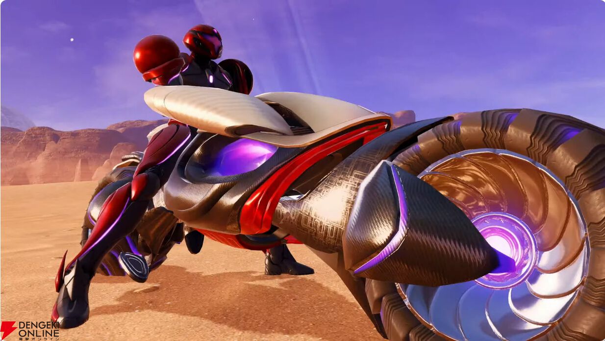 メトロイド プライム4 ビヨンド』が12月4日に発売。バイクに乗って移動