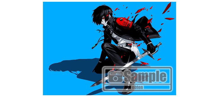 ペルソナ3リロード アクリルブロック 主人公 ペルソナ3 リロード 主人公×ぶくぶ おおきめアクリル