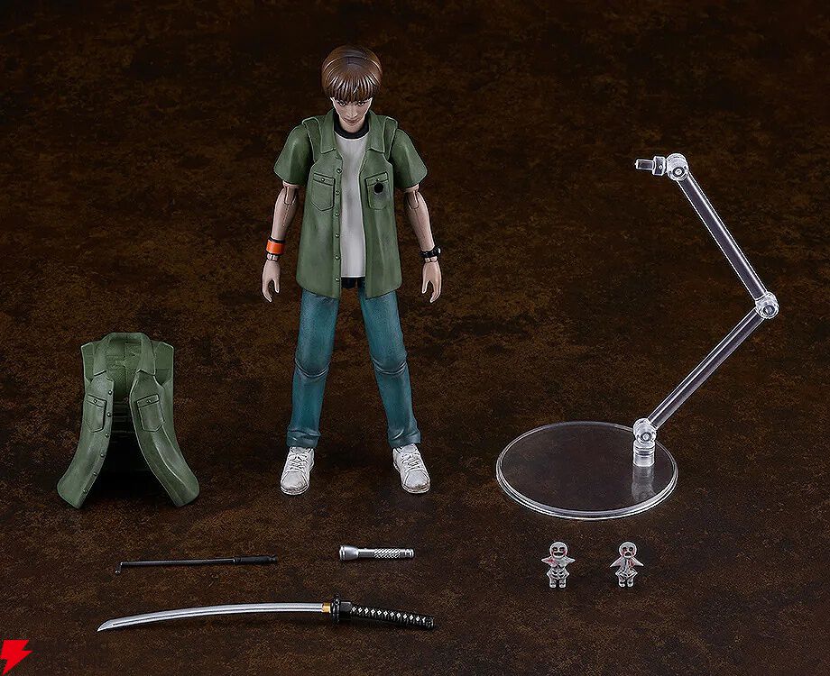 SIREN』のSDKこと須田恭弥がプラモデルに。焔薙や宇理炎、火かき棒