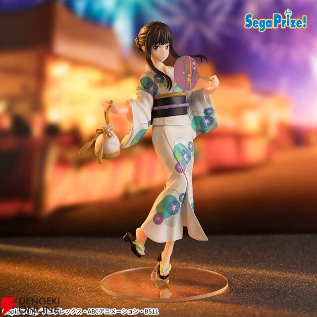 『リコリス・リコイル』千束とたきなの浴衣フィギュアが2025年バージョンに。柄のヒマワリ、アサガオは多色印刷で豪華に表現【リコリコ】