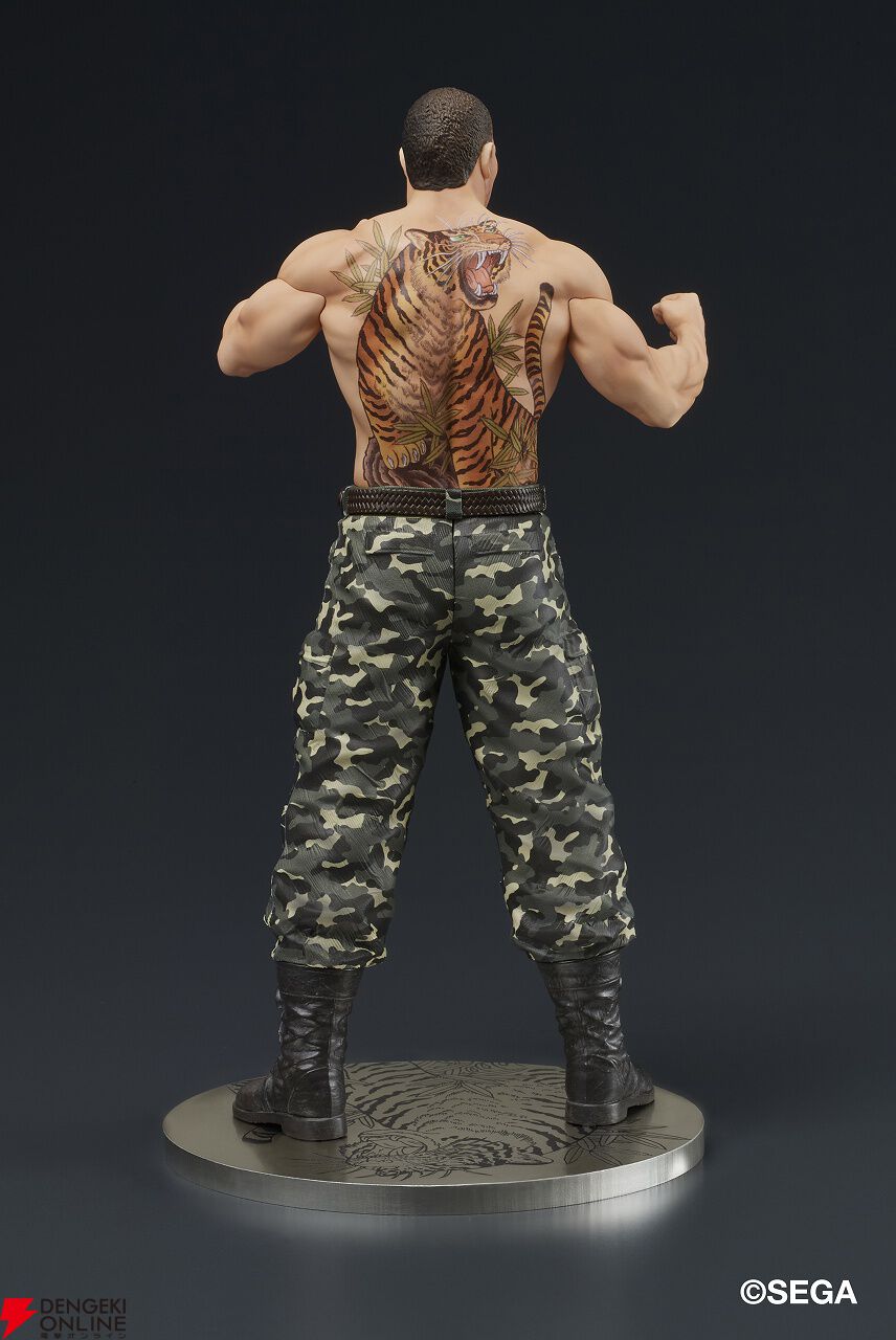 龍が如く』冴島大河が刺青姿でスタチューフィギュア化。迫力ある表情や