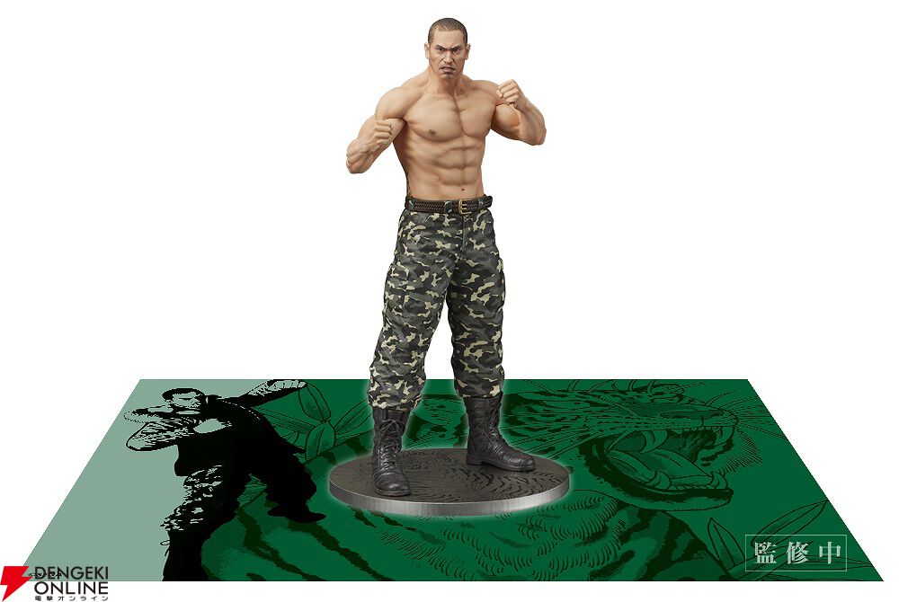 龍が如く』冴島大河が刺青姿でスタチューフィギュア化。迫力ある表情や