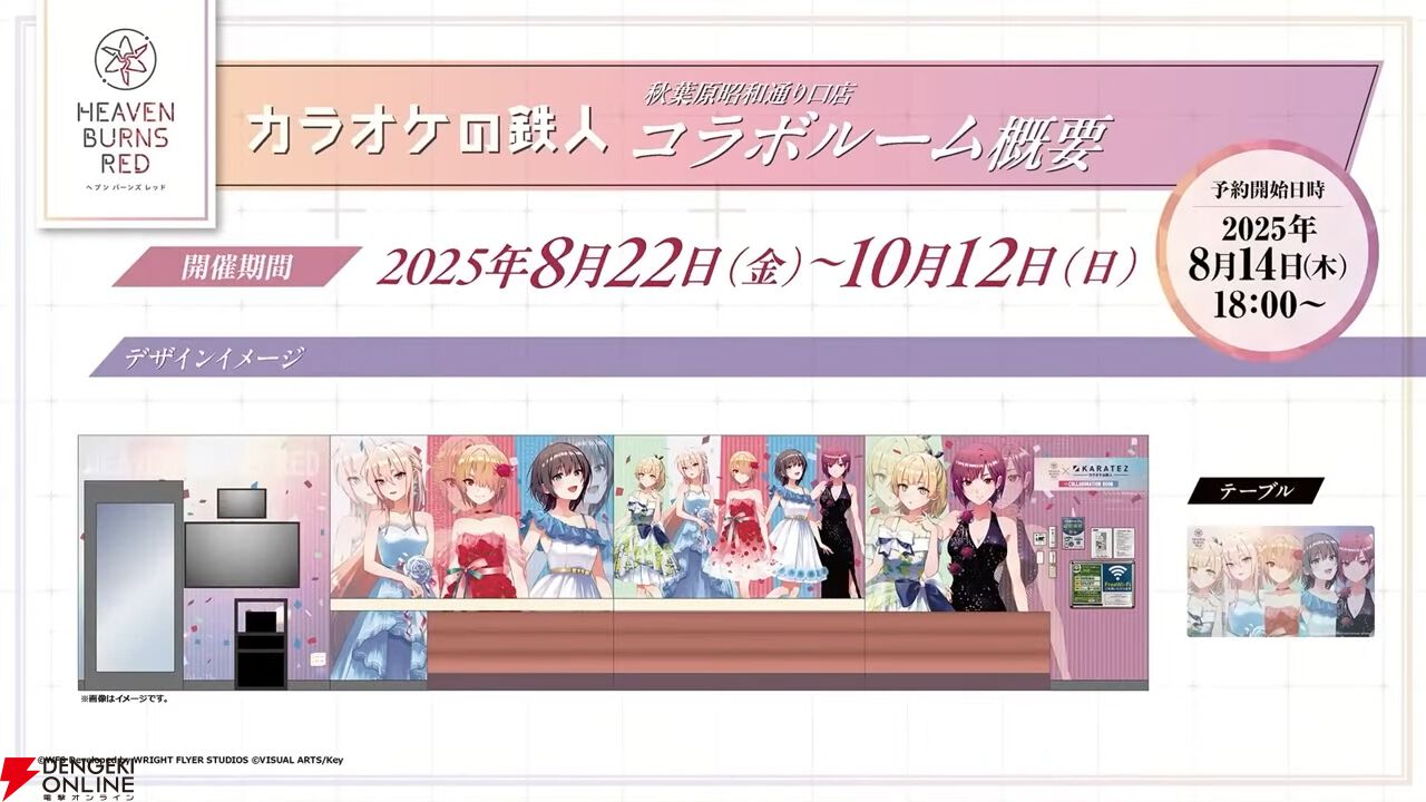 『ヘブバン』ユニゾンスタイル朝倉可憐は8月10日11時実装！ 性能が異なる可憐とカレンを切り替えて戦える【8/9特番まとめ】
