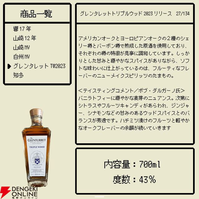 6,980円で響17年、山崎12年、山崎NV、白州NV、グレンタレットTW、知多のどれかが必ず当たる『ウイスキーくじ』が販売中。およそ7本に1本が当たり