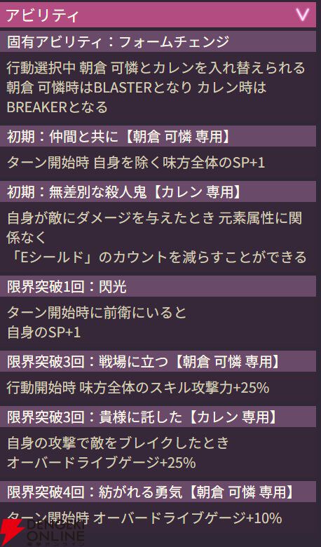 【ヘブバン攻略】SSレゾナンス朝倉可憐（CODE：Virtual Killer）はブレイカーとブラスターを切り替えながら戦うユニゾンスタイル。新効果“超ダウン”にできるスキルが強力!!【ヘブンバーンズレッド日記#216】