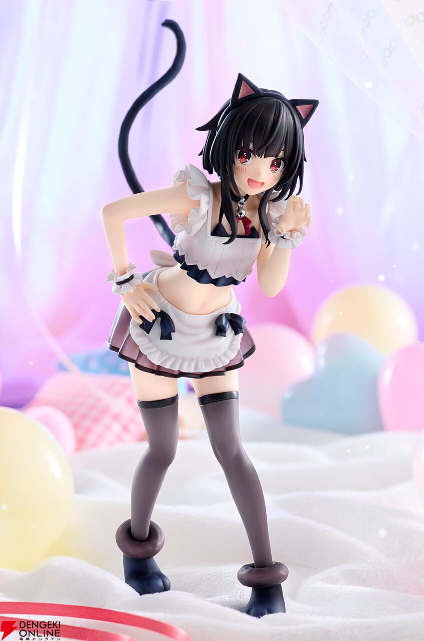 このすば』猫耳メイド姿のめぐみんとネグリジェ姿のゆんゆんが