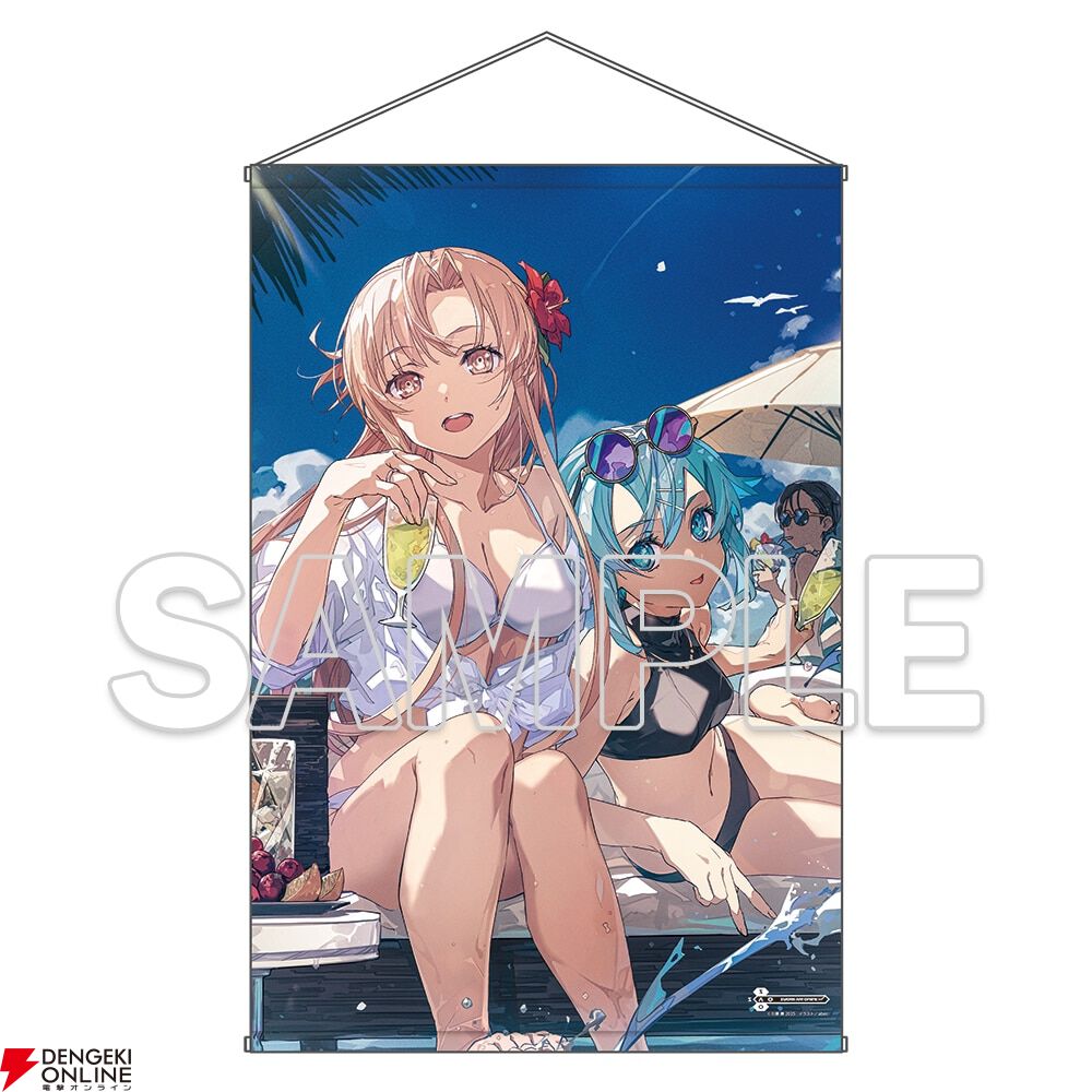 電撃ヒロインたちのちょっとオトナ（!?）な水着カットが満載な