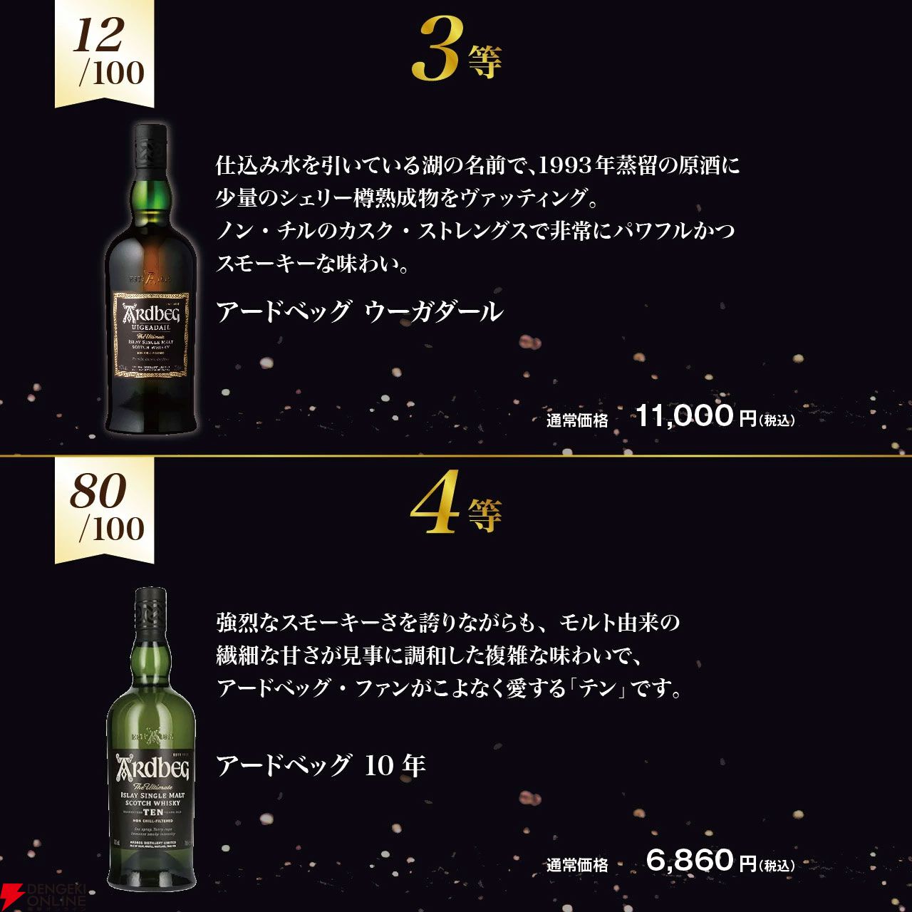 アードベッグオンリーウイスキーくじが早くも第8弾の販売開始