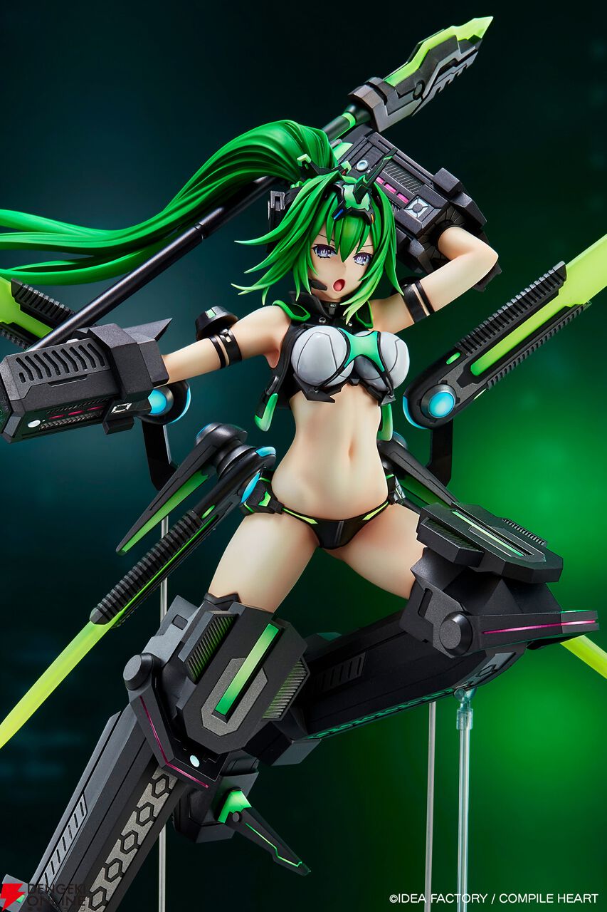 ネプテューヌ グリーンハート 1/7 完成品フィギュア 未開封品 超次元ゲイム ネプテューヌ』 グリーンハート 1/7 完成品