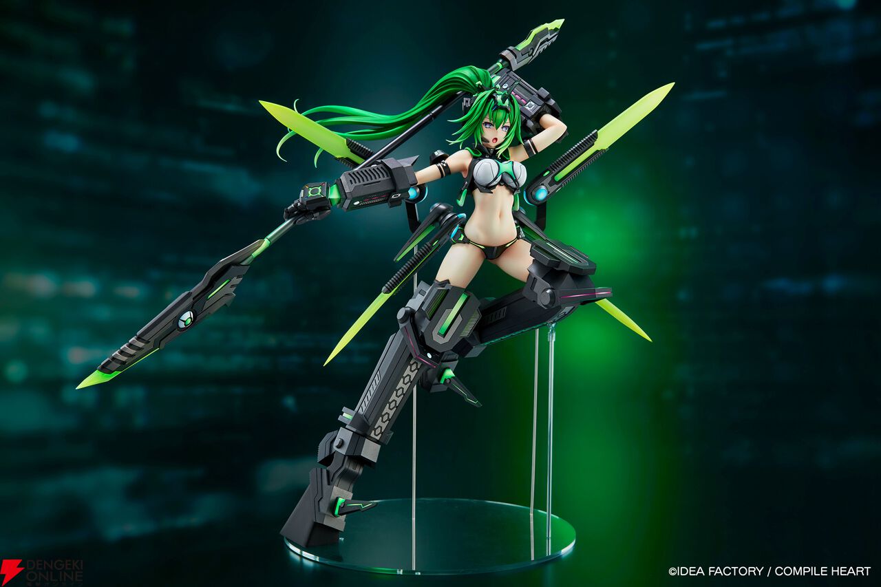 ネプテューヌ グリーンハート 1/7 完成品フィギュア 未開封品 超次元ゲイム ネプテューヌ』 グリーンハート 1/7 完成品