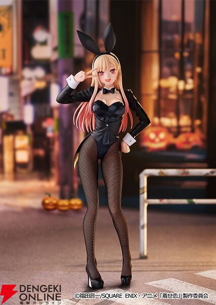 着せ恋　喜多川海夢　バニーver. フィギュア 着せ恋」より喜多川海夢のハロウィンバニーフィギュアが受注開始