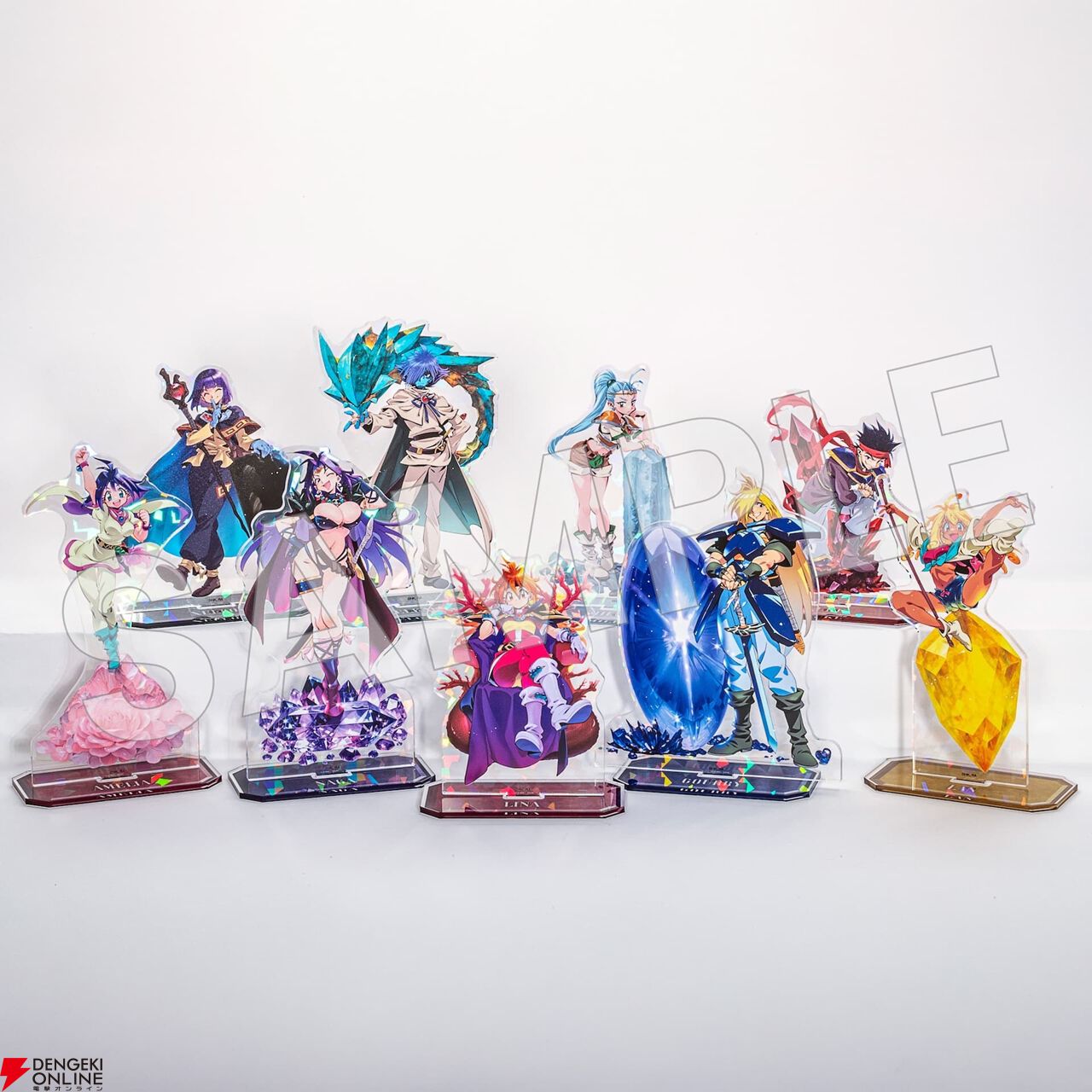 スレイヤーズ展】あらいずみるい描き下ろしのリナ、ガウリイらの