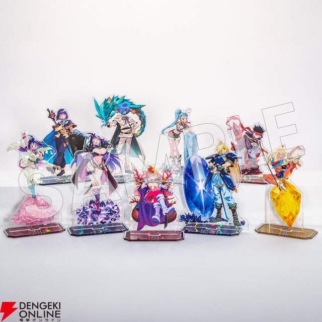 【スレイヤーズ展】あらいずみるい描き下ろしのリナ、ガウリィらのアクスタやリッチな記念ブレスレットも！ オリジナルグッズが一挙公開＆展示イラストをすべて収録した図録も販売決定