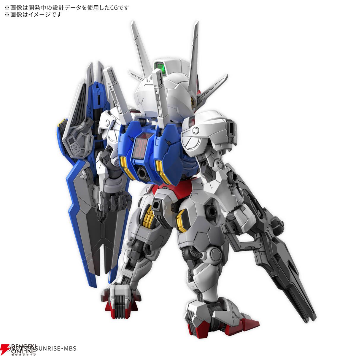 機動戦士ガンダム 水星の魔女』“MGSD ガンダムエアリアル”のパッケージ